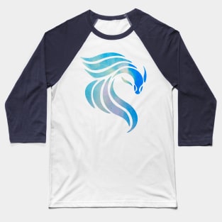 Watercolor Artistic Betta Fish Baseball T-Shirt